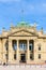 Portico of the courthouse of Strasbourg, France