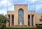 Portico of the France Hall of Varied Industries along the Esplanade in Fair Park in Dallas, Texas.