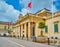 The portico of Italian Cultural Institute, Valletta, Malta