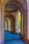 Portico leading to Sanctuary of the Madonna di San Luca in Bolog