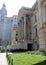 Portico of the the Tweed Courthouse, built in the Italianate style in 1861 - 1881, New York, NY, USA