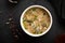 Portion of chinese shi hu soup