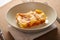 Portion of Lasagne alla Bolognese in a dish