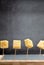 Portions cubes, dice of Emmental Swiss cheese punctured in toothpicks. Copy space