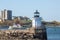 Portland Breakwater Lighthouse Bug Light in South Portland, Maine