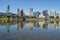 Portland Downtown Skyline and Hawthorne Bridge