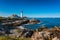 Portland Head Light Lighthouse in Cape Elizabeth Maine