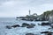 Portland Head Light lighthouse on rugged Maine coast