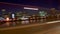 Portland Highway Driving Night Angle View