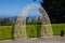 Portland Japanese Garden with Mt. Hood in the background