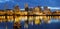 Portland Oregon Downtown Waterfront at Blue Hour