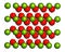 Portlandite (calcium hydroxide, Ca(OH)2, slaked lime, hydrated lime) mineral, crystal structure