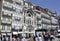 Porto, 21st July: Historic Buildings Architecture from Praca Almeida Garrett Square of Downtown Porto in Portugal