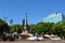 Porto ALegre,  Rio Grande do Sul, Brazil - 20/12/2019 - the center of Matriz Square PraÃ§a da Matriz , Porto Alegre