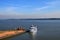 Porto Alegre, Rio Grande do Sul,Brazil : tourist ship on lake Guaiba