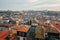 Porto city roof overview landmark