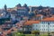 Porto city top view Portugal.