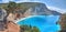 Porto Katsiki beach panorama, Lefkada, Greece