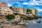 Porto novo beach on a warm summer day