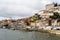 Porto old town over Douro river docks, Portugal