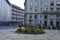 Porto,Portugal-02/02/2018:the Square of Trinity behind the building of the Municipal Chamber