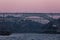 Porto portugal evening bridge view