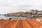 Porto, Portugal - July, 2017. View on Vila Nova de Gaia on Douro river in Porto, Portugal. British wine and port cellars - popular