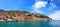 Porto Santo Stefano seafront panorama. Argentario, Tuscany, Ita