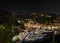 Portofino by night and the mega yachts
