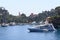 Portofino port, yachts and Mediterranean Sea