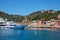 Portofino typical beautiful village with colorful houses in Italy