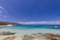 Portokali also known as Orange or Kavourotrypes beach has shallow lagoon which stretches into the sea