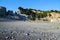 Portoro marble quarries on Palmaria Island, near the Cinque Terre in the municipality of Portovenere. La Spezia, Italy