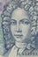 Portrait of 50 kuna croatian banknote