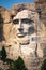 Portrait of Abraham Lincoln on Mount Rushmore, South Dakota