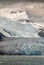 Portrait of Amalia glacier melting point in Sarmiento Channel, Chile