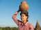 Portrait of Asian traditional female farmer