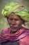 Portrait of a baba at barsana during Holi Festival,UttarPradesh,India