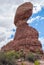 Portrait of Balance Rock at Arches National Park.