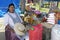 Portrait of Bolivian Market Merchant of grocery