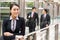 Portrait Of Chinese Businesswoman Outside Office