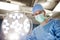 Portrait of confident surgeon in operating room