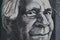 Portrait of David Unaipon closeup - Australian 50 dollar bill fr