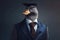Portrait of a Duck dressed in a formal business suit