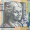 Portrait of Edith Cowan - Australian 50 dollar bill closeup