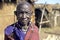 Portrait of elderly Maasai woman