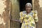 Portrait of elderly Ugandan woman
