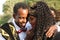 Portrait of a Ethiopian couple on their wedding day