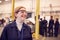 Portrait Of Female Student With Safety Glasses Studying For Auto Mechanic Apprenticeship At College