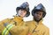 Portrait of firefighters